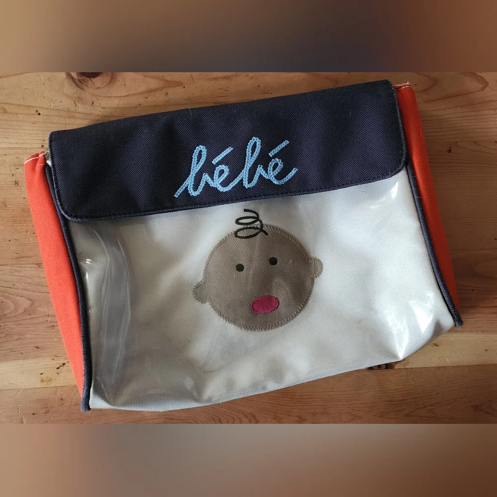 Vintage Dante Beatrix Diaper & Wipes Clutch